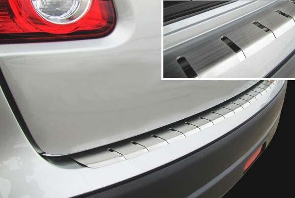 Bumperbeschermer protector rvs - rvs+carbon vw UP citigo Mii, Ophalen of Verzenden, Nieuw