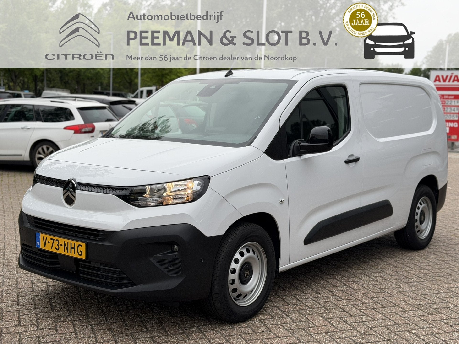 Citroën E-Berlingo 136 L2 50 kWh Tot 8 jaar garantie Camera, Gebruikt, Zwart, Citroën, Wit