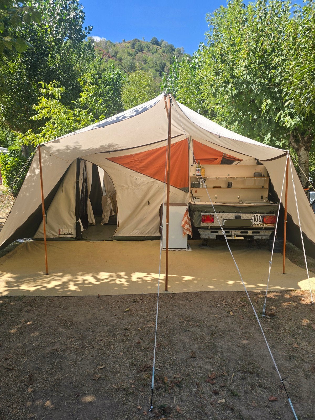 Holtkamper Cocoon XL MTT | Kyte kitchen | Pack & Go | 5 pers, Ophalen, Beige, Aanwezig, Holtkamper