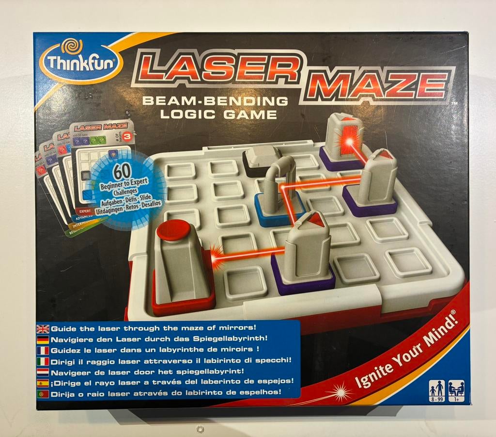Think Fun Laser Maze - Breinbreker, Ophalen of Verzenden, Zo goed als nieuw