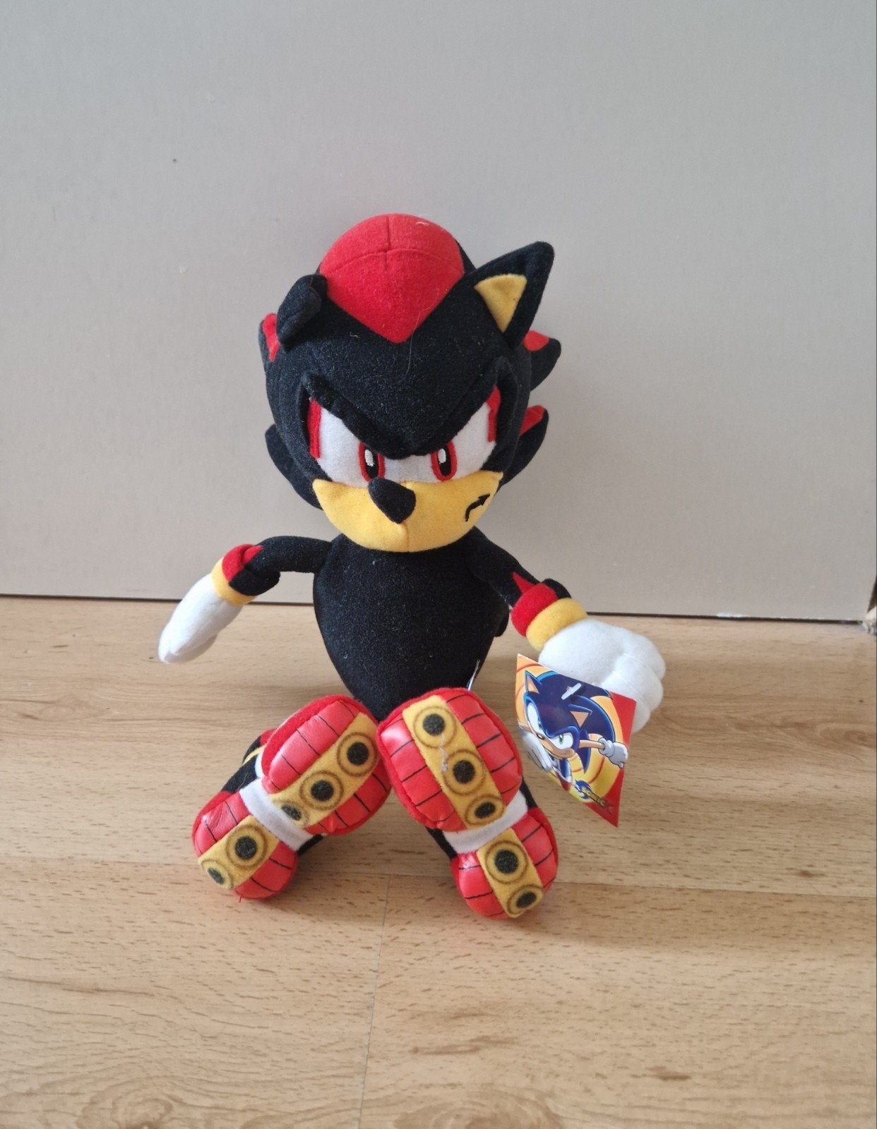 knuffel plush sonic x shadow gosh project, Kinderen en Baby's, Ophalen of Verzenden, Zo goed als nieuw, Overige typen