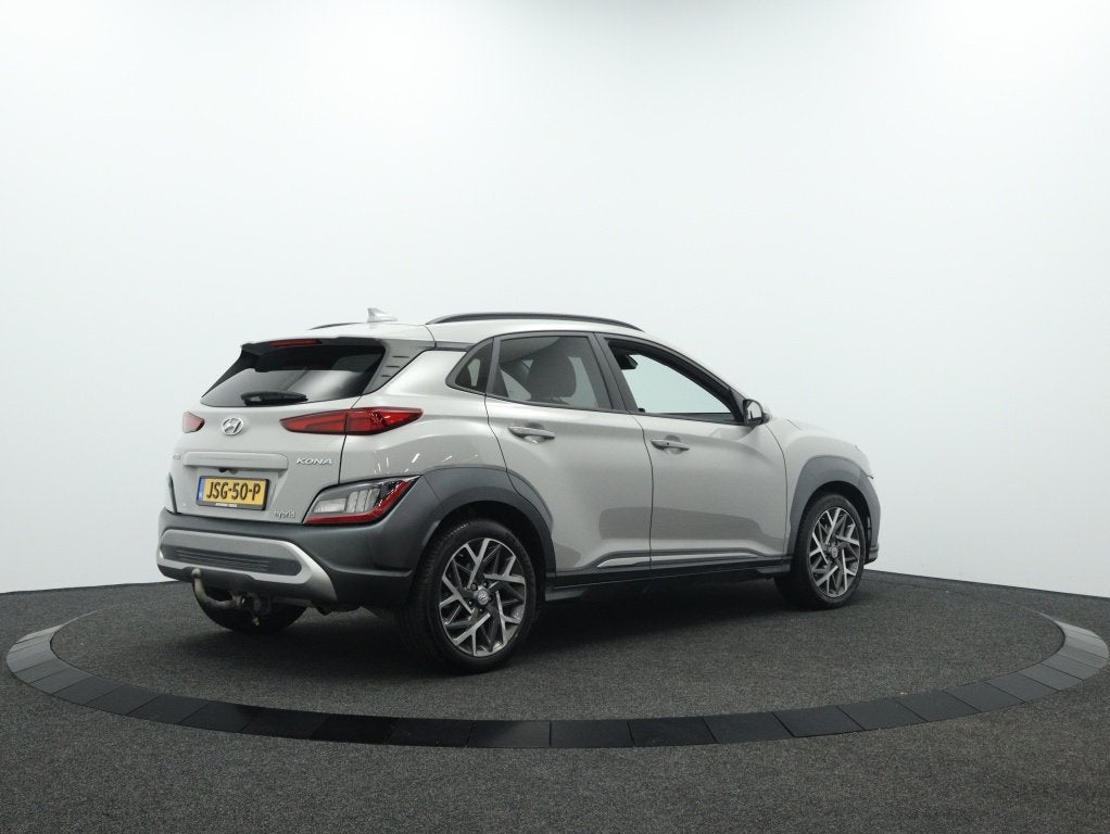 Hyundai KONA 1.6 GDI HEV Fashion | Trekhaak | Navigatie | Ca, Auto's, Stof, Gebruikt, Euro 6, 23 km/l