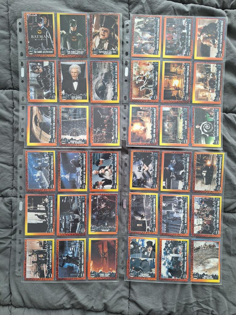 collectie oude batman kaarten, Ophalen of Verzenden, Foto of Kaart