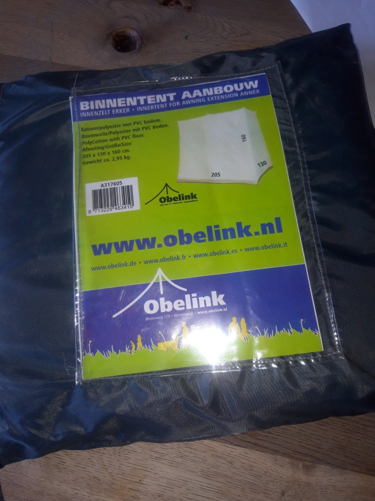Obelink Binnentent Aanbouw - Nieuw, Ophalen of Verzenden, Nieuw, Tot en met 2