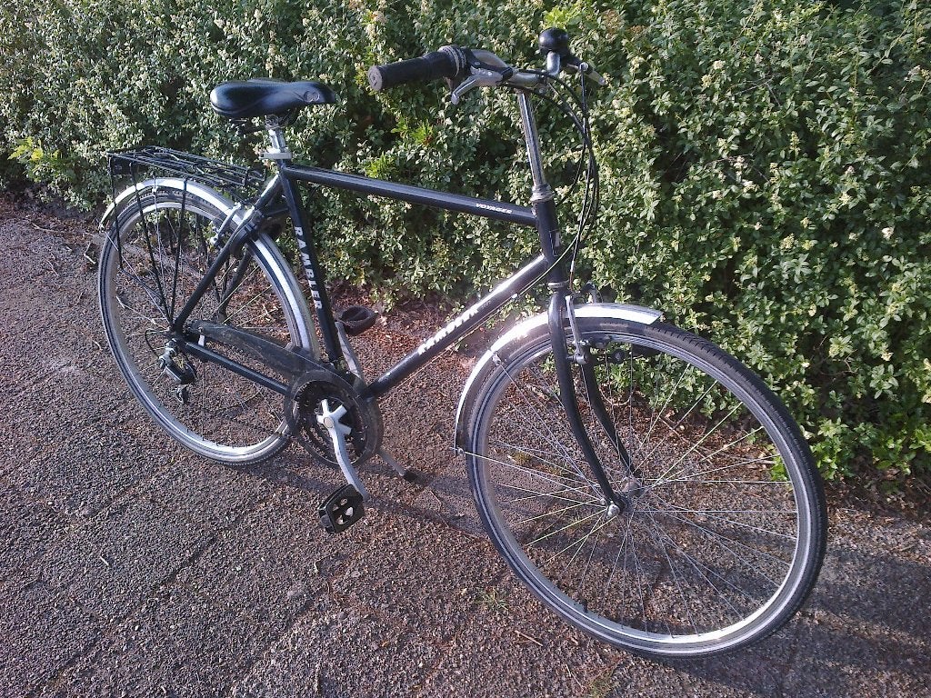 fijne fiets rambler voyager heren, Gebruikt, Velgrem, Versnellingen, 53 tot 57 cm