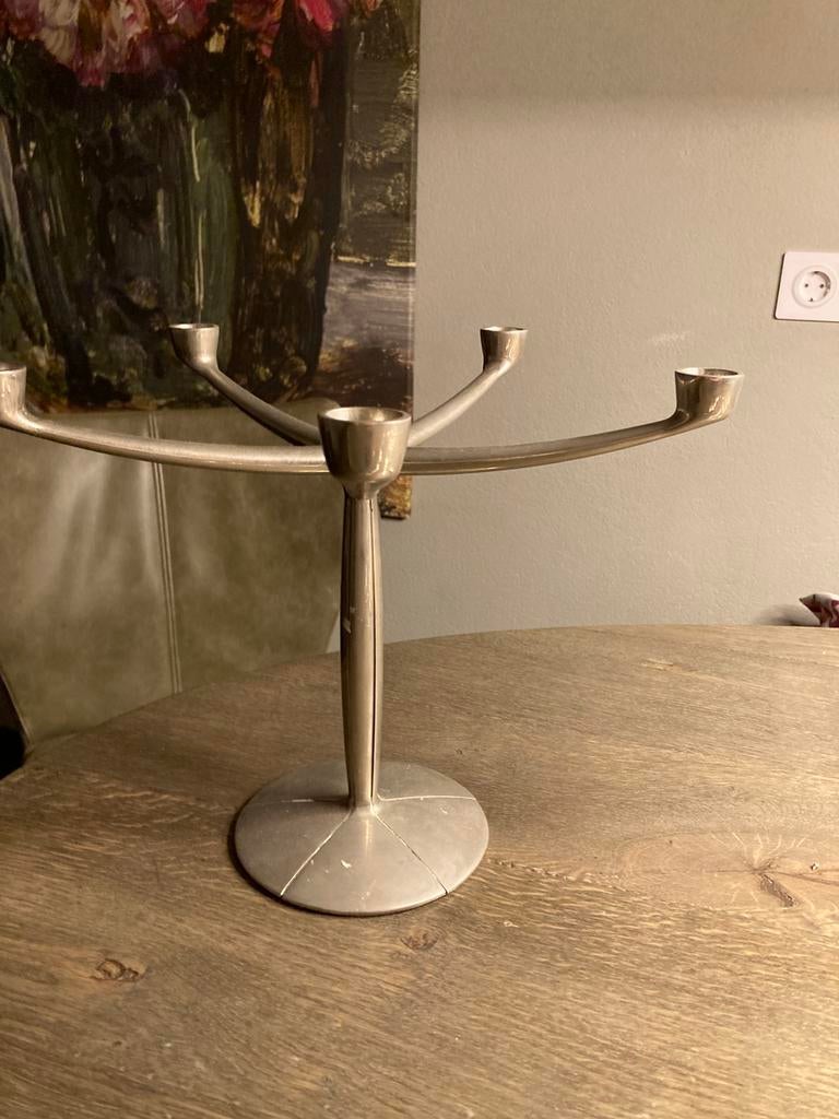 Marcel Wanders kandelaar, Ophalen of Verzenden, Gebruikt, Metaal, Minder dan 25 cm