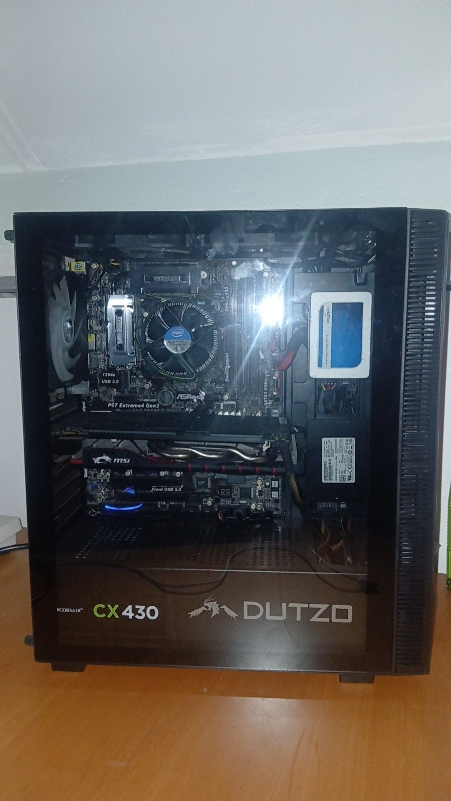 Gaming PC met Intel i5-2400, 16GB RAM, GTX 960, SSD, Ophalen, Gebruikt, Custom Build, 256GB SSD + 462GB HDD
