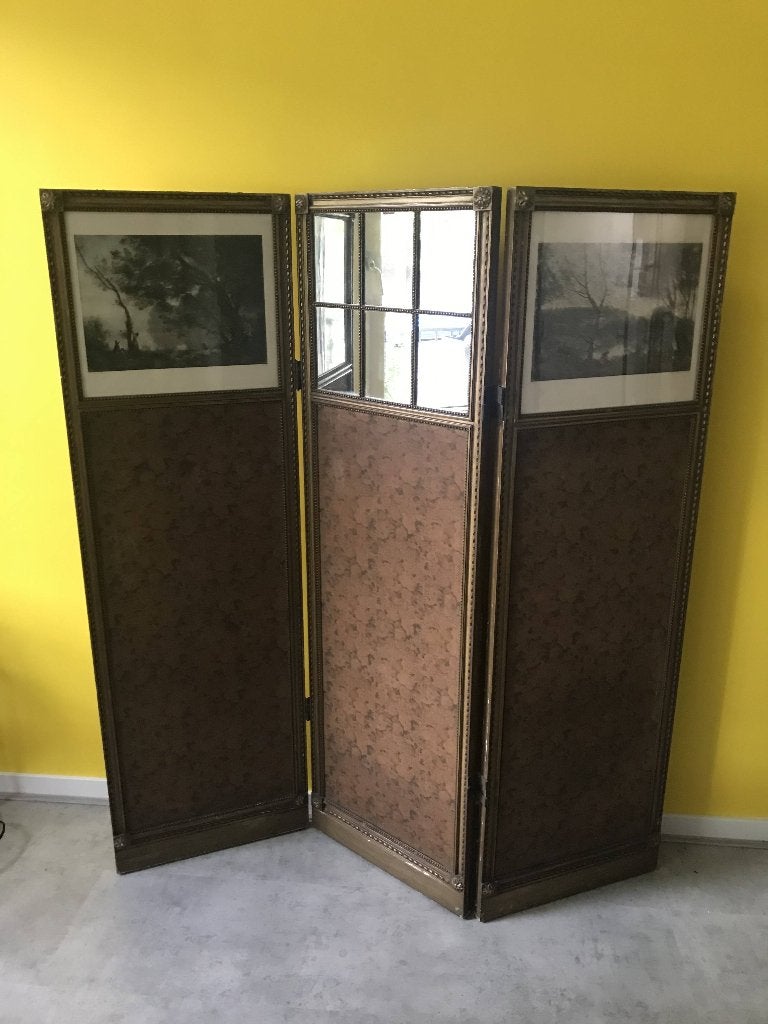 Uniek Antiek Kamerscherm, Ophalen, Gebruikt