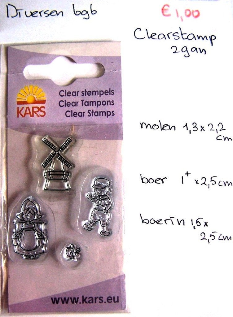 Diversen 696 Clearstamp, Ophalen of Verzenden, Zo goed als nieuw, Clearstamp