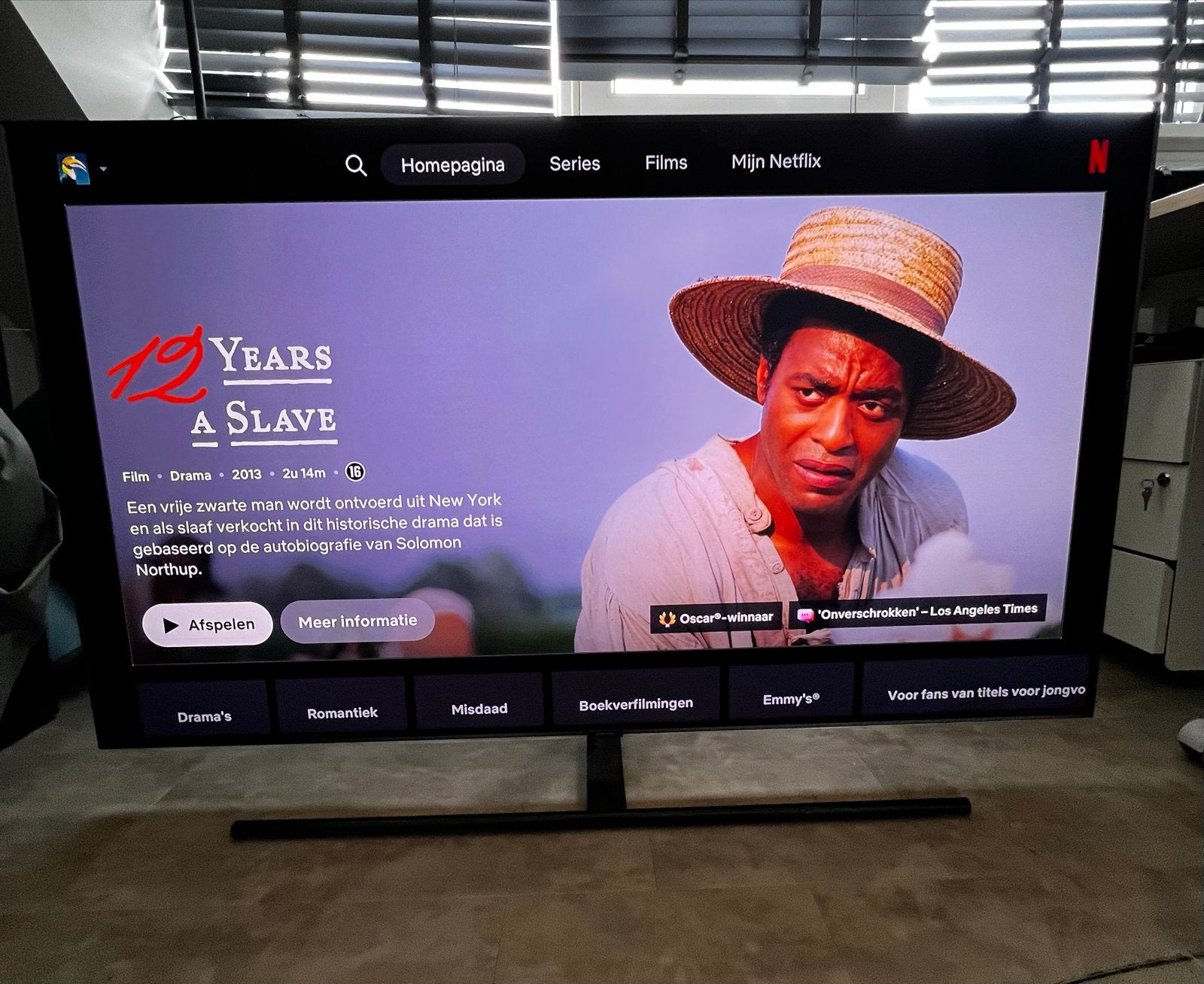 Samsung QE55Q9FNAL QLED - 55 inch, Audio, Tv en Foto, Televisies, Ophalen, QLED, Zo goed als nieuw, 100 Hz