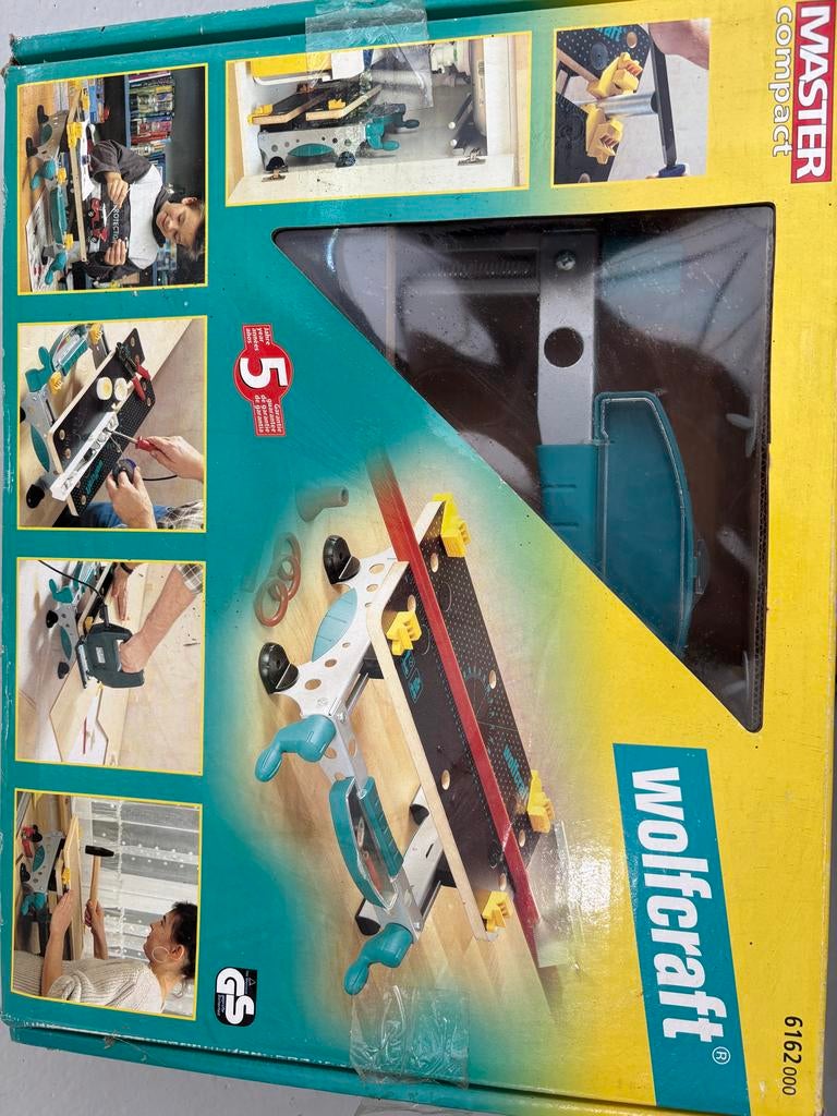Wolfcraft Master Compact Werkbank - Nieuw in doos, Ophalen of Verzenden, Nieuw