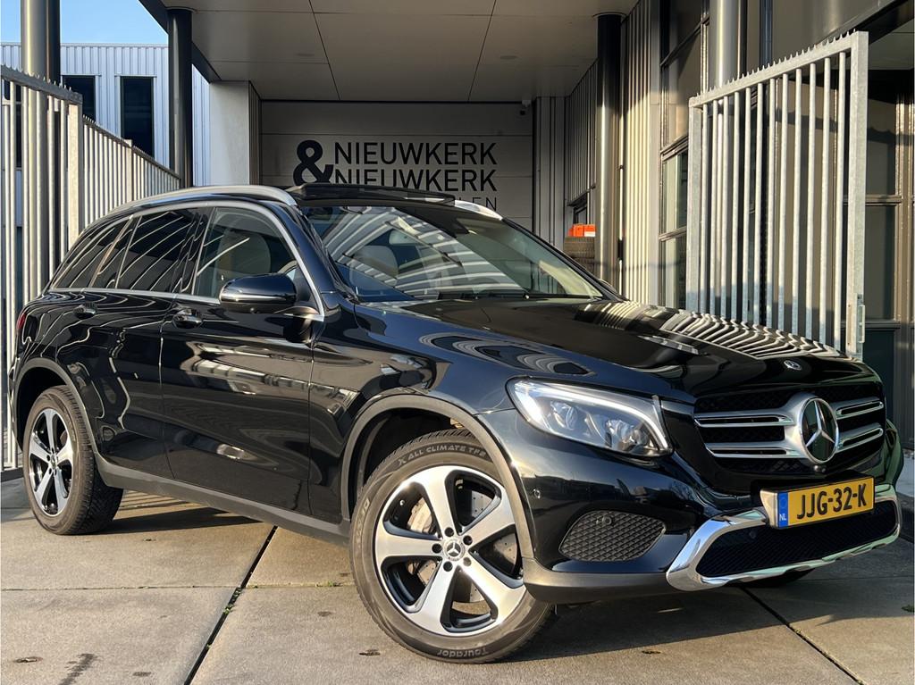 Mercedes-Benz GLC 350e 4MATIC Ambition Hybride | LEDER | TRE, Automaat, 4 cilinders, Zwart, Hybride Elektrisch/Benzine