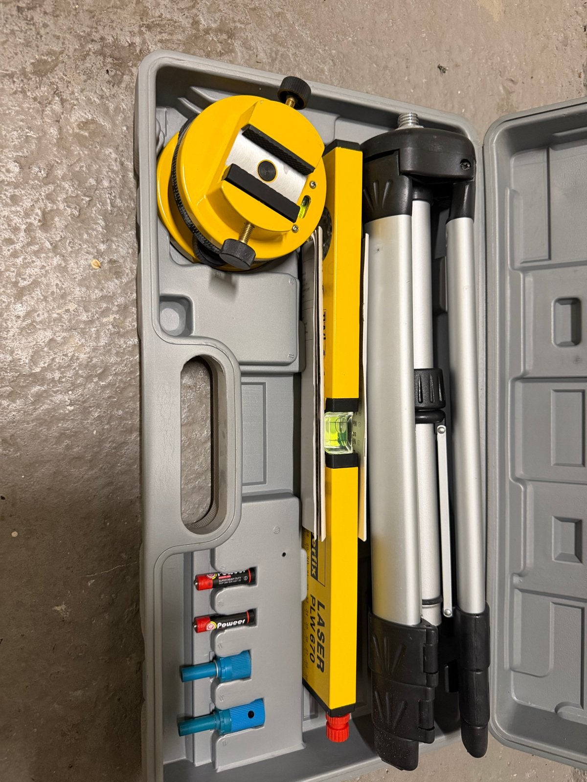 Powerfix PLW 670 Laserwaterpas met Statief, Ophalen, Nieuw, Licht