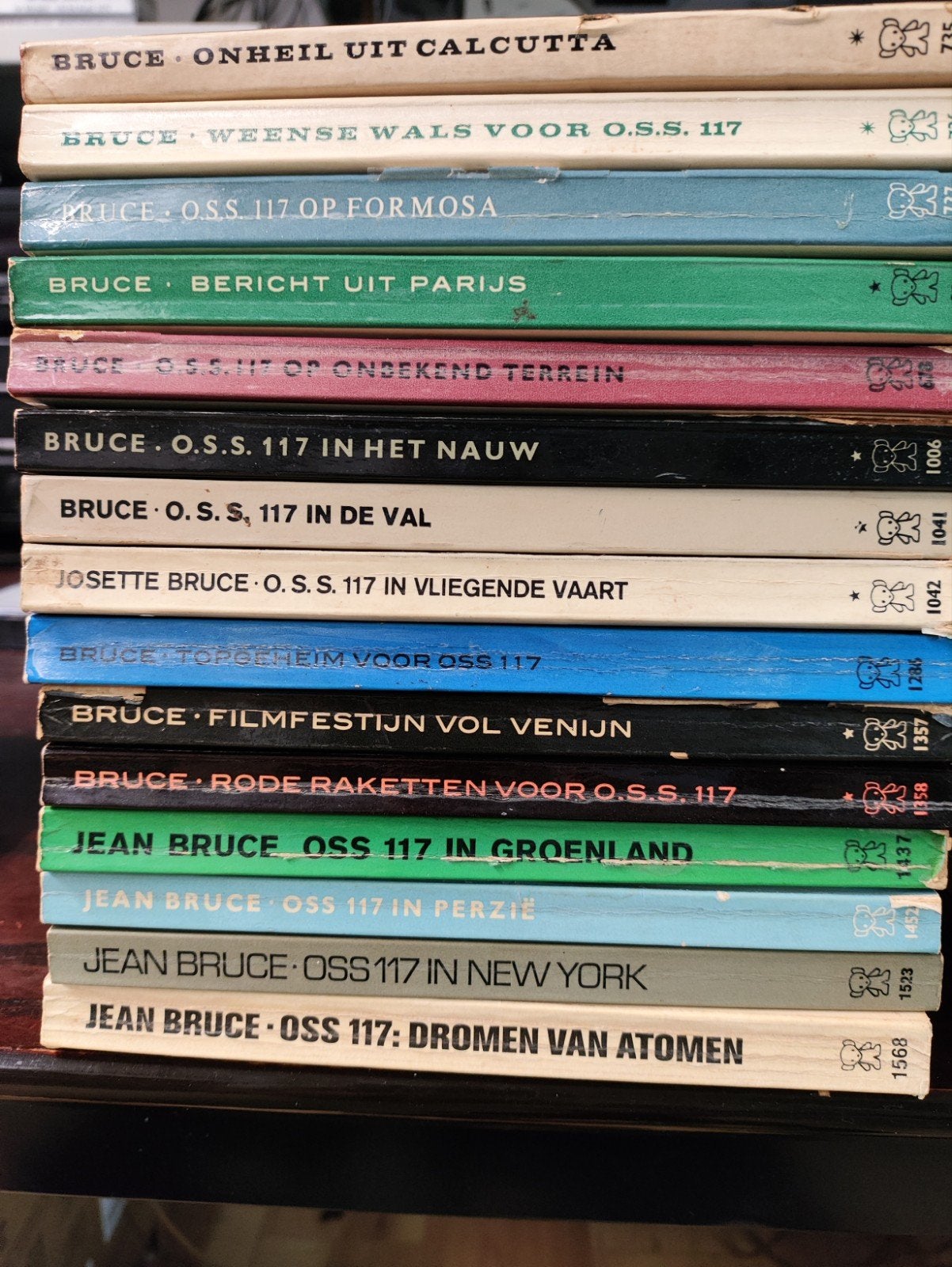 Bruce & Jean Bruce O.S.S. 117 Boeken Collectie, Boeken, Ophalen of Verzenden, Gelezen, Jean Bruce