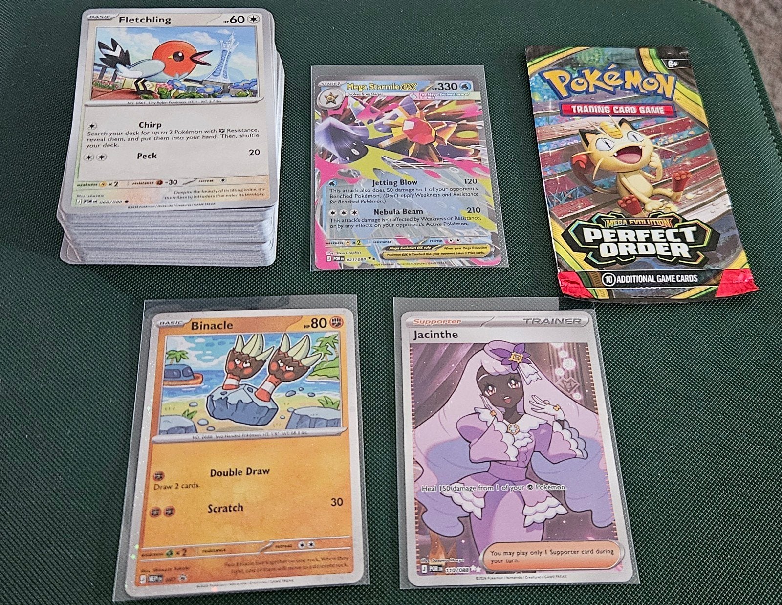 Pokémon Perfect Order, Ophalen, Nieuw, Losse kaart