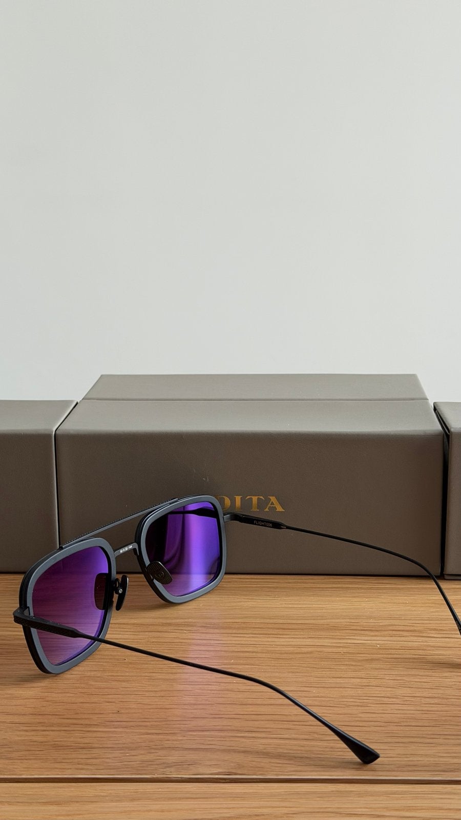 Dita Flight 006 Zonnebril Meerdere kleuren, Overige merken, Zonnebril, Zwart, Nieuw
