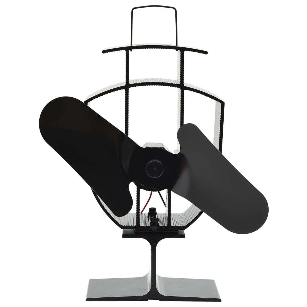 Kachelventilator ventilator met 2 vinnen GRATIS BEZORGD!, Verzenden, Nvt, Vrijstaand, Hout