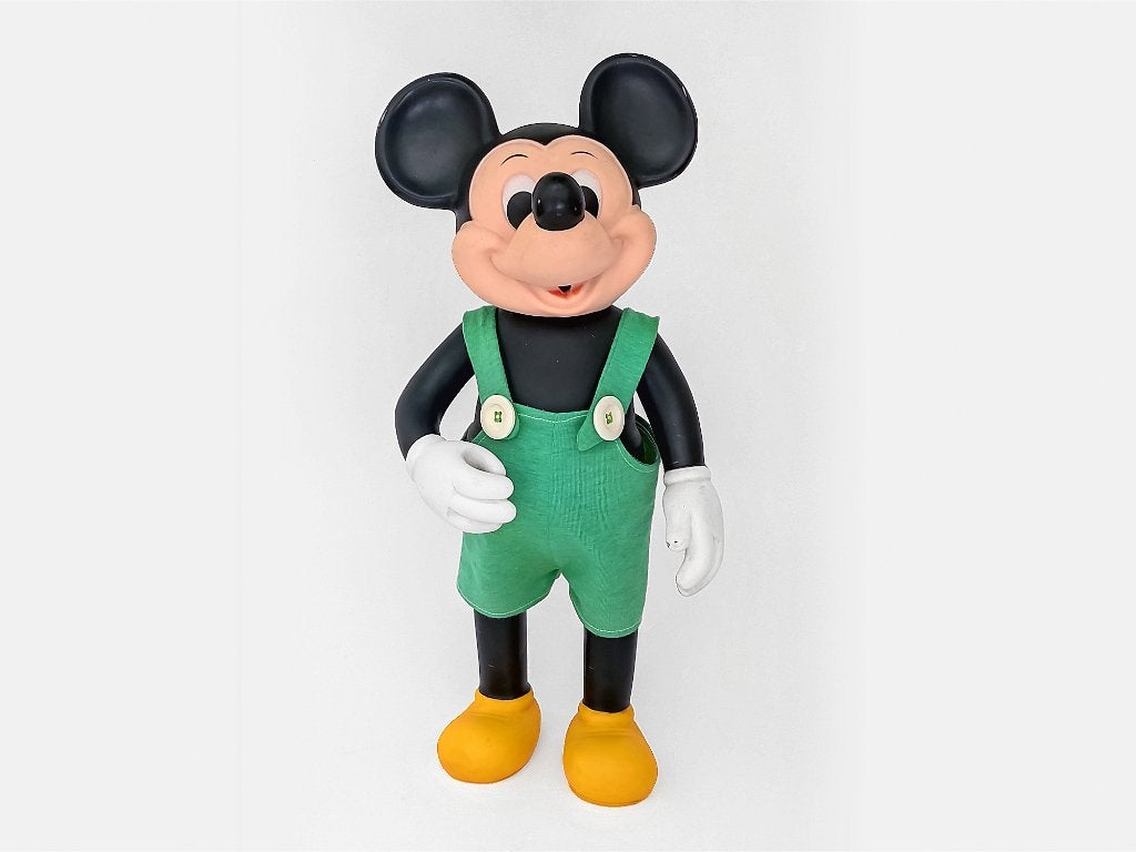 Mickey Mouse 1977, Verzenden, Mickey Mouse, Gebruikt, Beeldje of Figuurtje