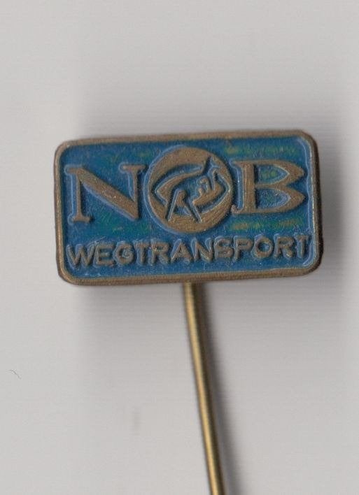 NOB Wegtransport speldje, Gebruikt, Niet vindbaar, Niet vindbaar, Speldje of Pin