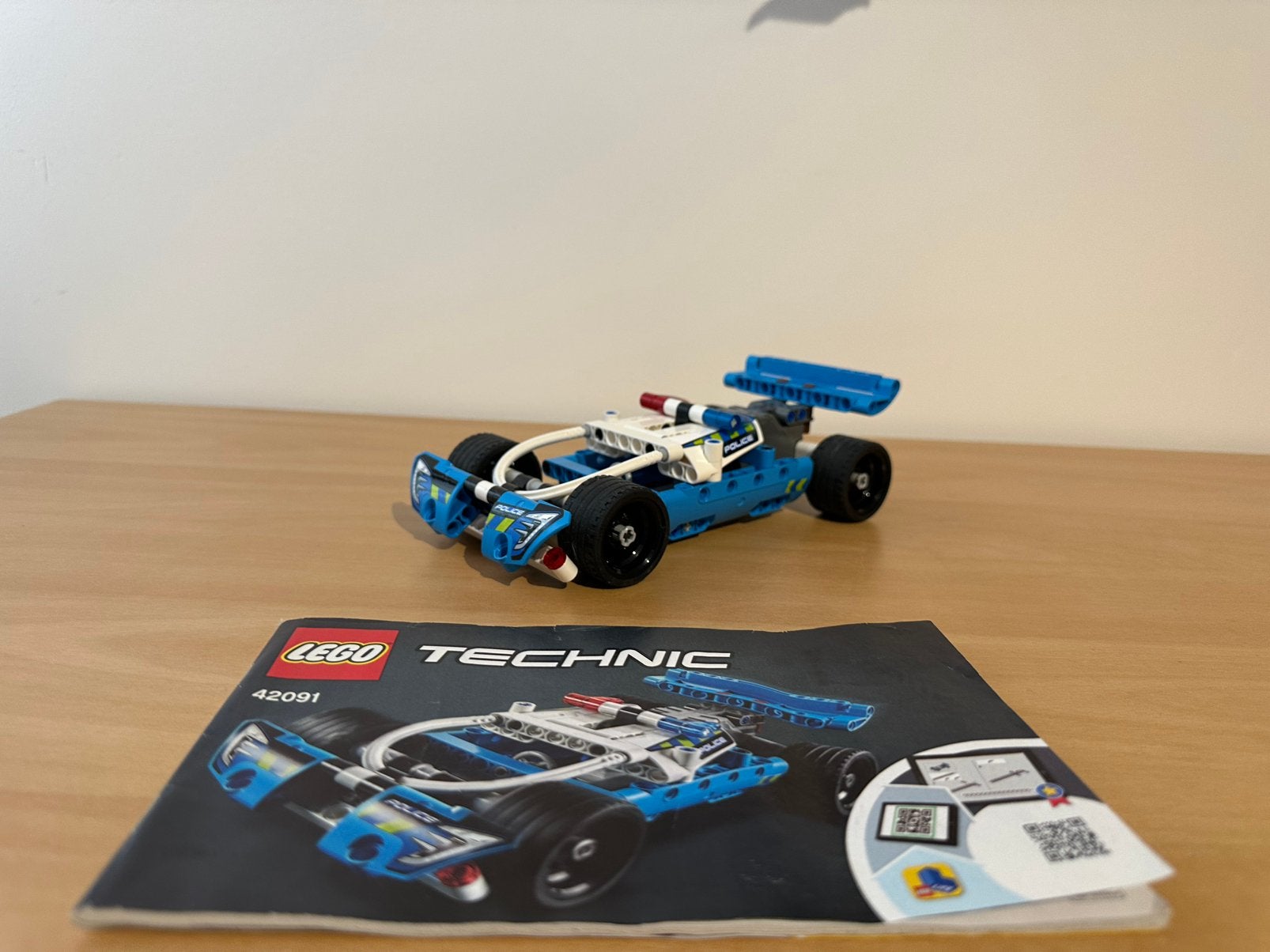 Lego Technic 42091 Police Pursuit, Kinderen en Baby's, Speelgoed | Duplo en Lego, Ophalen of Verzenden, Zo goed als nieuw