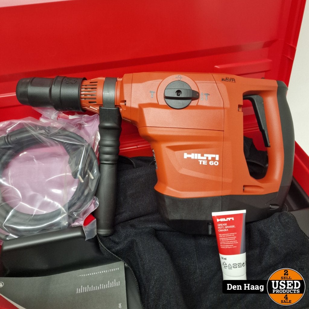 Hilti TE 60-AVR combihamer Kit Inc Accessoires | Nieuw, Doe-het-zelf en Verbouw, Hilti, Gebruikt, Support@hilti.com, Hilti Corporation, Feldkircher Strasse 100, 
9494 Schaan
Liechtenstein
