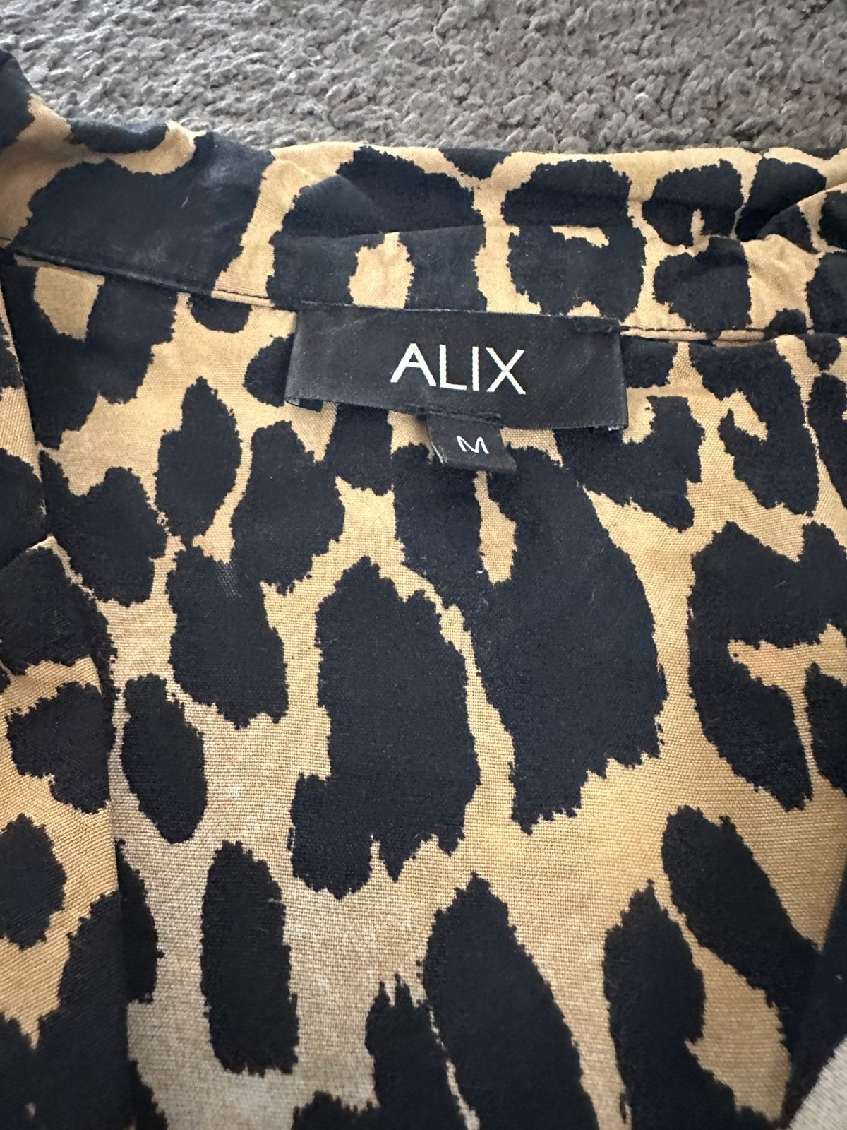 Alix the label blouse m, Ophalen of Verzenden, Zo goed als nieuw, Maat 38/40 (M), Zwart