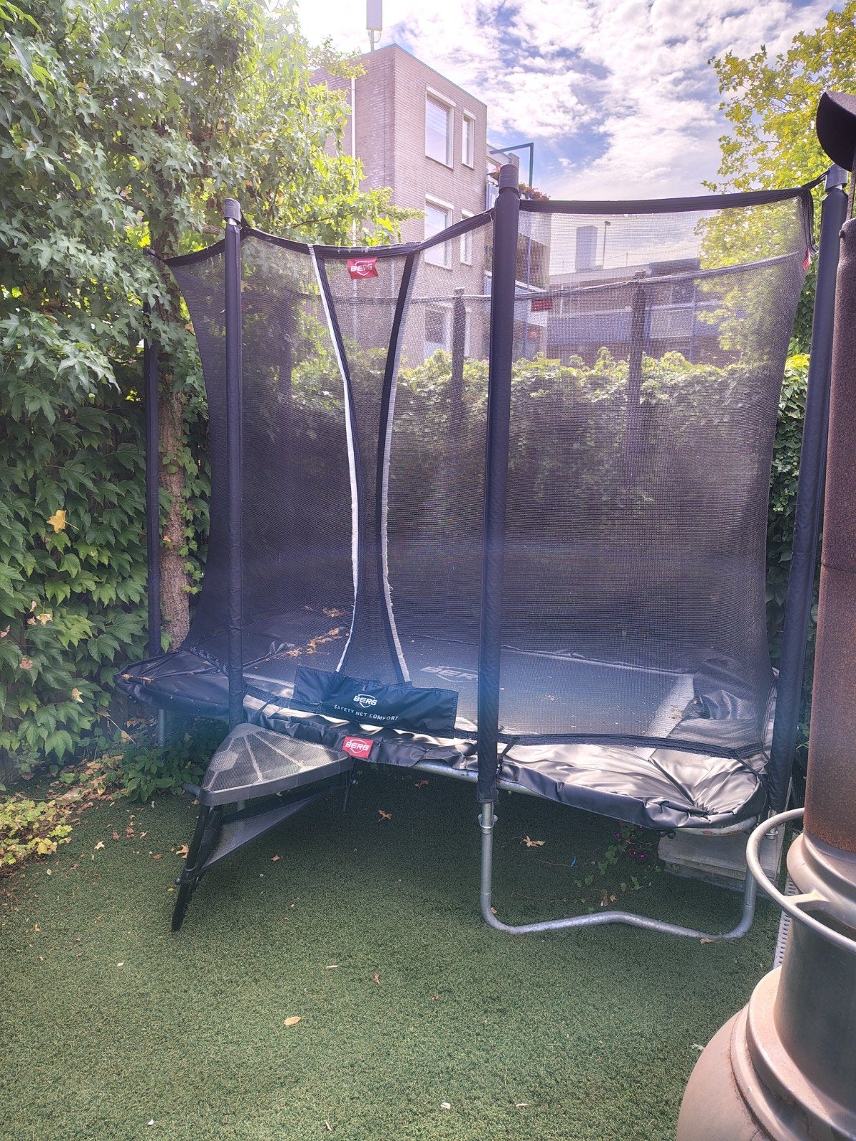 BERG Ultim Favorit Trampoline 280x190 met veiligheidsnet, Ophalen