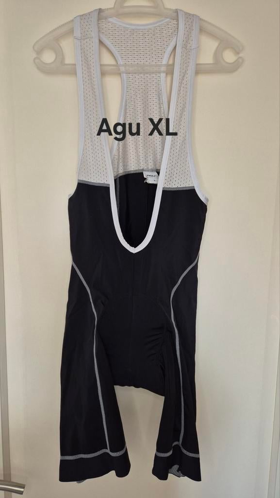 Agu Wielrenbroek Bibshort Dames XL - Comfortabel, Sport en Fitness, Wielrennen, Zo goed als nieuw, Kleding, Ophalen of Verzenden