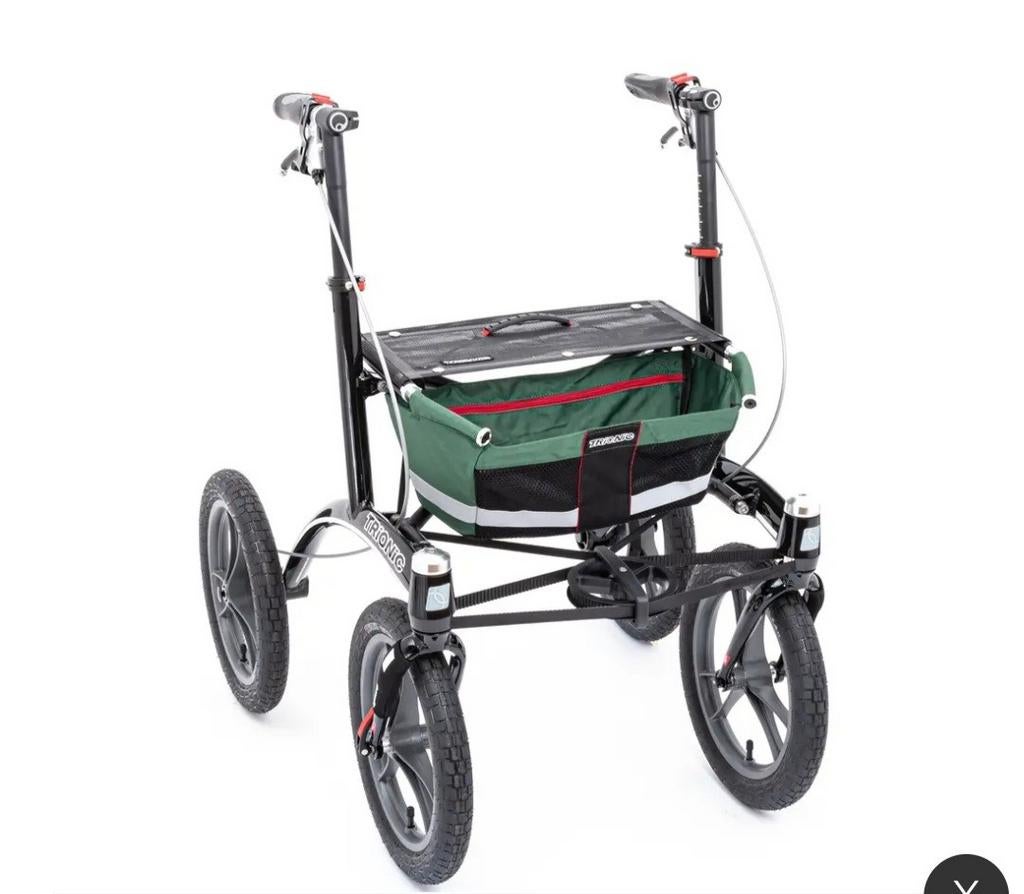 Rollator Trionic Walker 14er lichtgewicht Rolator, Ophalen of Verzenden, Opvouwbaar, Zo goed als nieuw