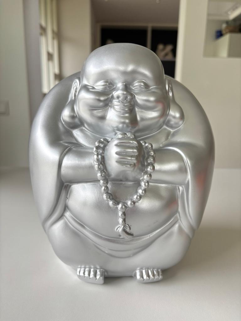 Mega kunststof spaarpot Boedha merk Invotis., Ophalen of Verzenden, Gebruikt, Kunststof