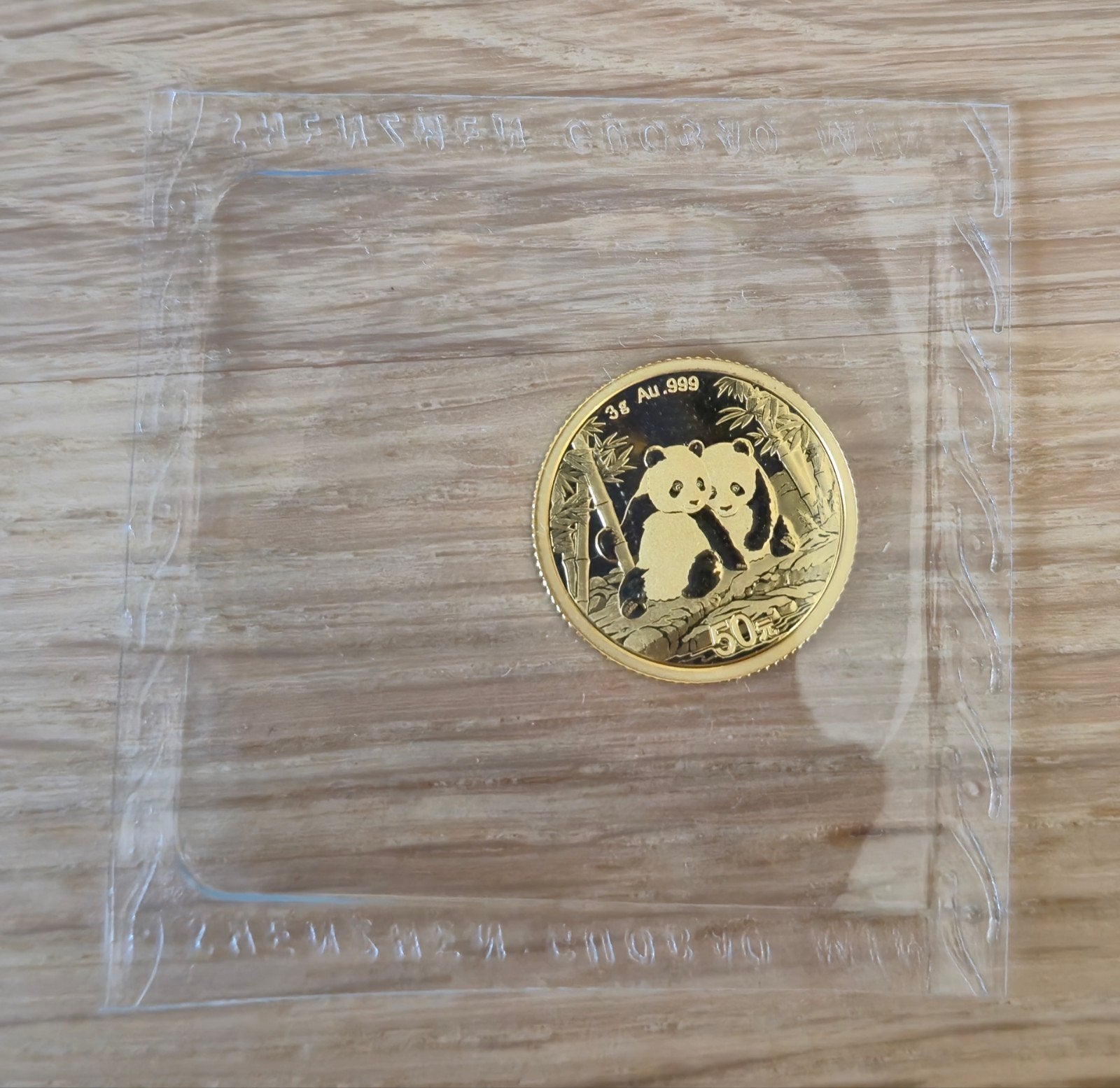 3 gram gouden munt China Panda 2026, Ophalen of Verzenden, Goud