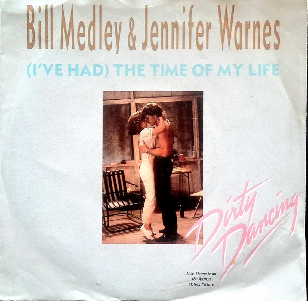 7"/SINGLE  BILL MEDLEY/JENNIFER WARNES-The Time Of My Life, Cd's en Dvd's, Vinyl Singles, Ophalen of Verzenden, Gebruikt, Pop