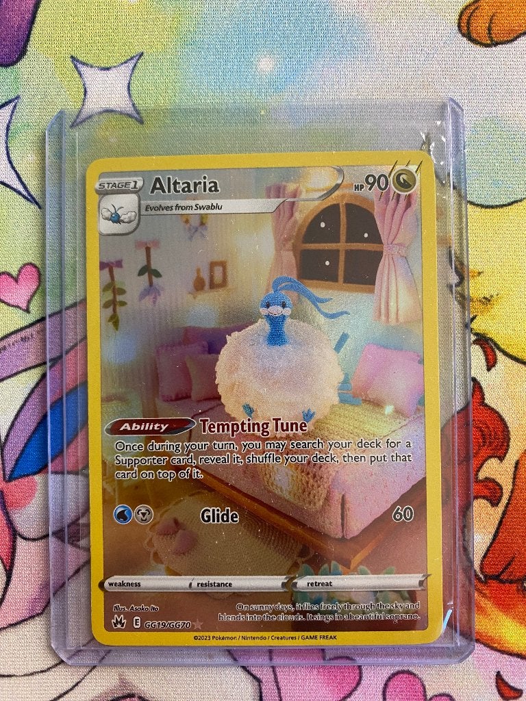 Crown Zenith Altaria GG19, Ophalen of Verzenden, Zo goed als nieuw, Losse kaart