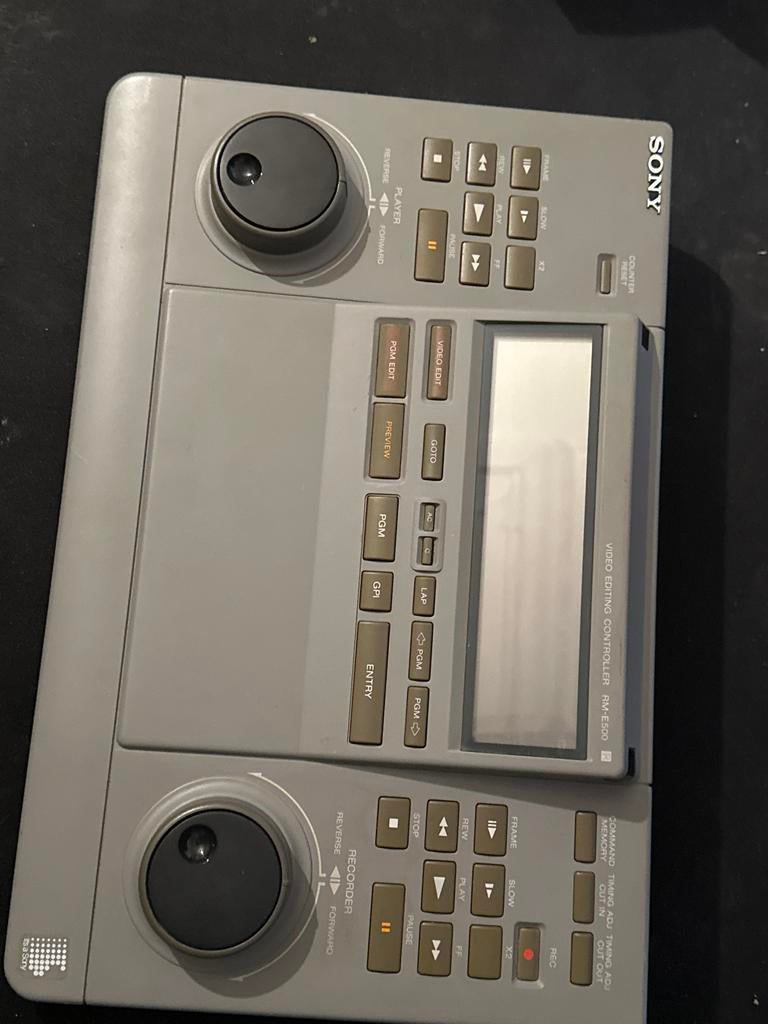 Sony Video Editing Controller RM-E500, Mini dv, Gebruikt, Ophalen of Verzenden, Sony