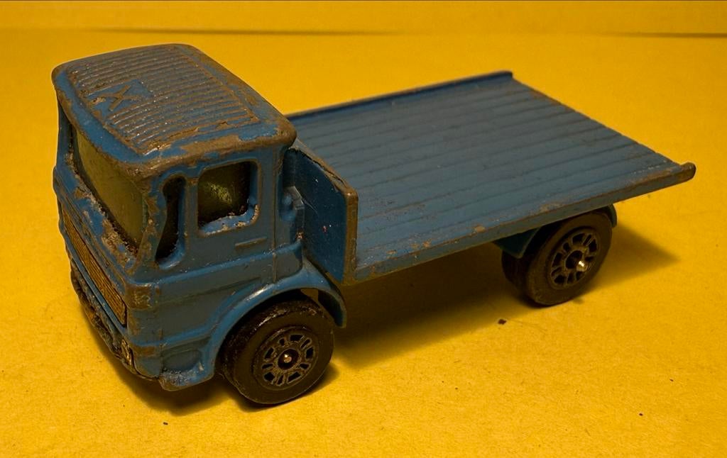 Matchbox Leyland Site Hut Truck (nummer 60), Overige merken, Gebruikt, 1:50 of kleiner, Ophalen of Verzenden