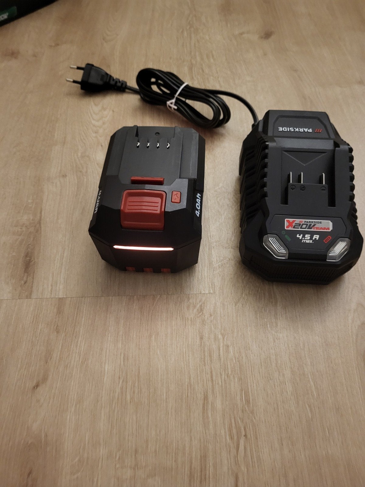 Parkside  20V  Accu 4.0Ah met Oplader Nieuw, Ophalen of Verzenden, Nieuw, Parkside