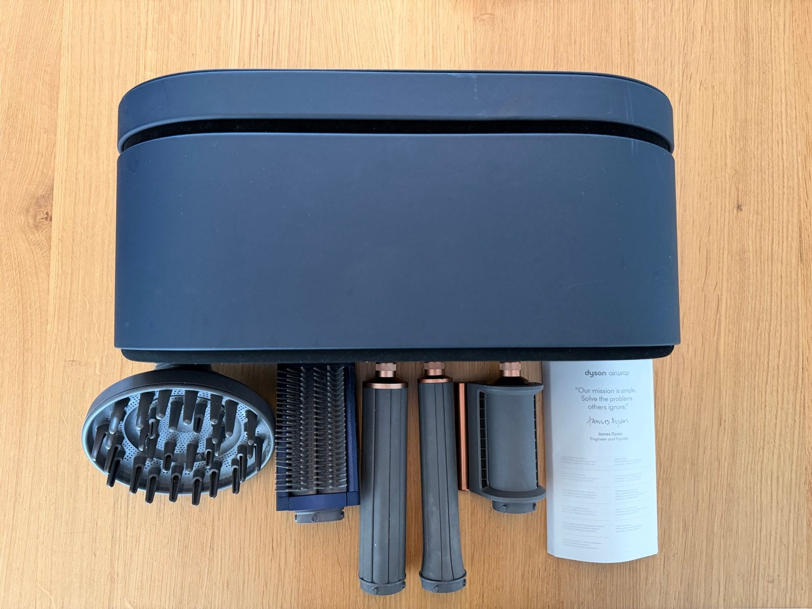 Dyson Airwrap Complete opbergdoos en opzetstukken, Ophalen of Verzenden, Gebruikt, Krultang of Stijltang