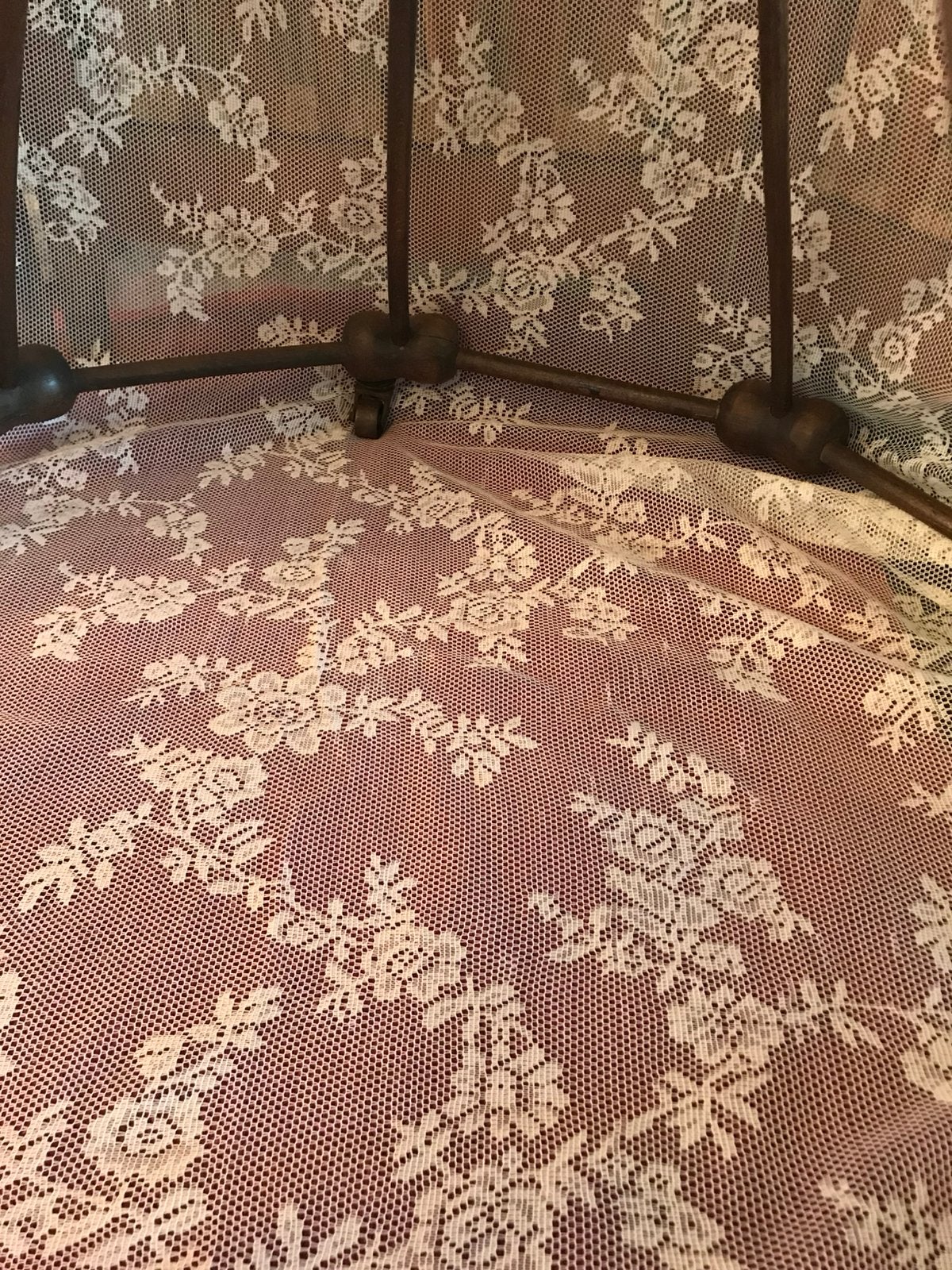 Antiek Victoriaans Biedermeier looprek  grote antieke pop, Ophalen of Verzenden