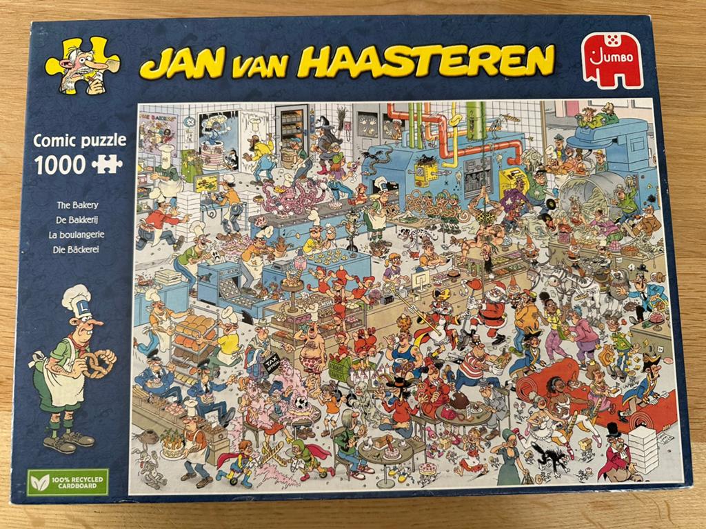 Jan van Haasteren/De bakkerij, Ophalen of Verzenden, 500 t/m 1500 stukjes, Zo goed als nieuw