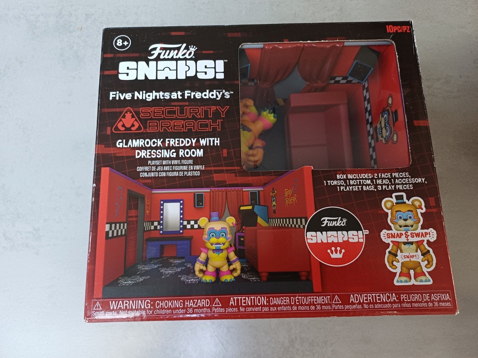 Funko SNAPS! Five Nights at Freddy's Glamrock Freddy, Ophalen of Verzenden