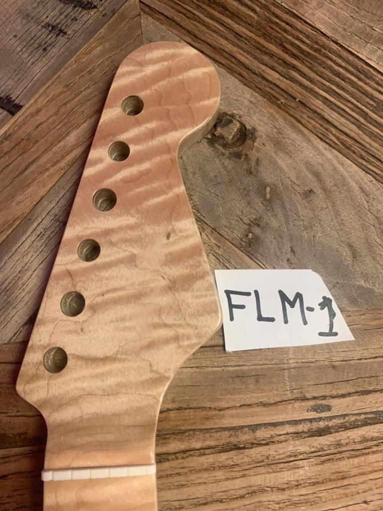 Stratocaster Tripple A Flamed neck Maple 21 frets” FLM 1, Verzenden, Geen, Geen, Nieuw