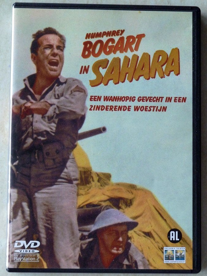 Sahara (1943) met Humphrey Bogart, Engels, Alle leeftijden, Nederlands, Ophalen of Verzenden