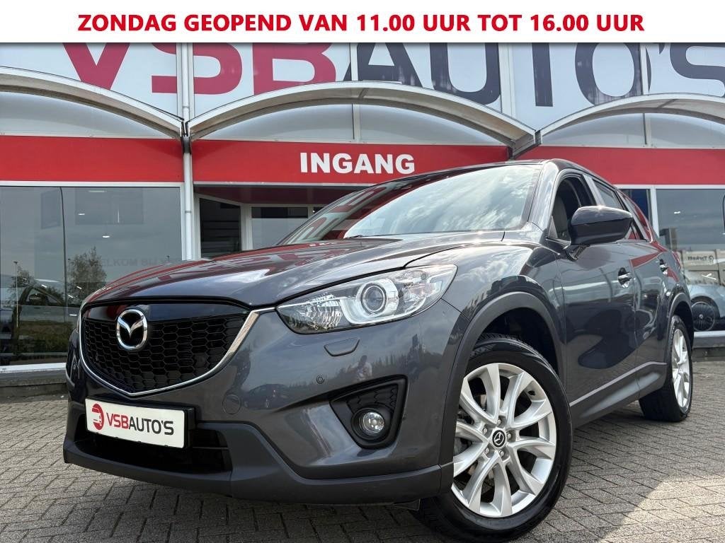 Mazda CX-5 2.0 SKY-ACTIV-G 160PK 4WD AUT. LEER TREKHAAK SCHU, Auto's, 1998 cc, Gebruikt, Huisgarantie, Met garantie (alle)