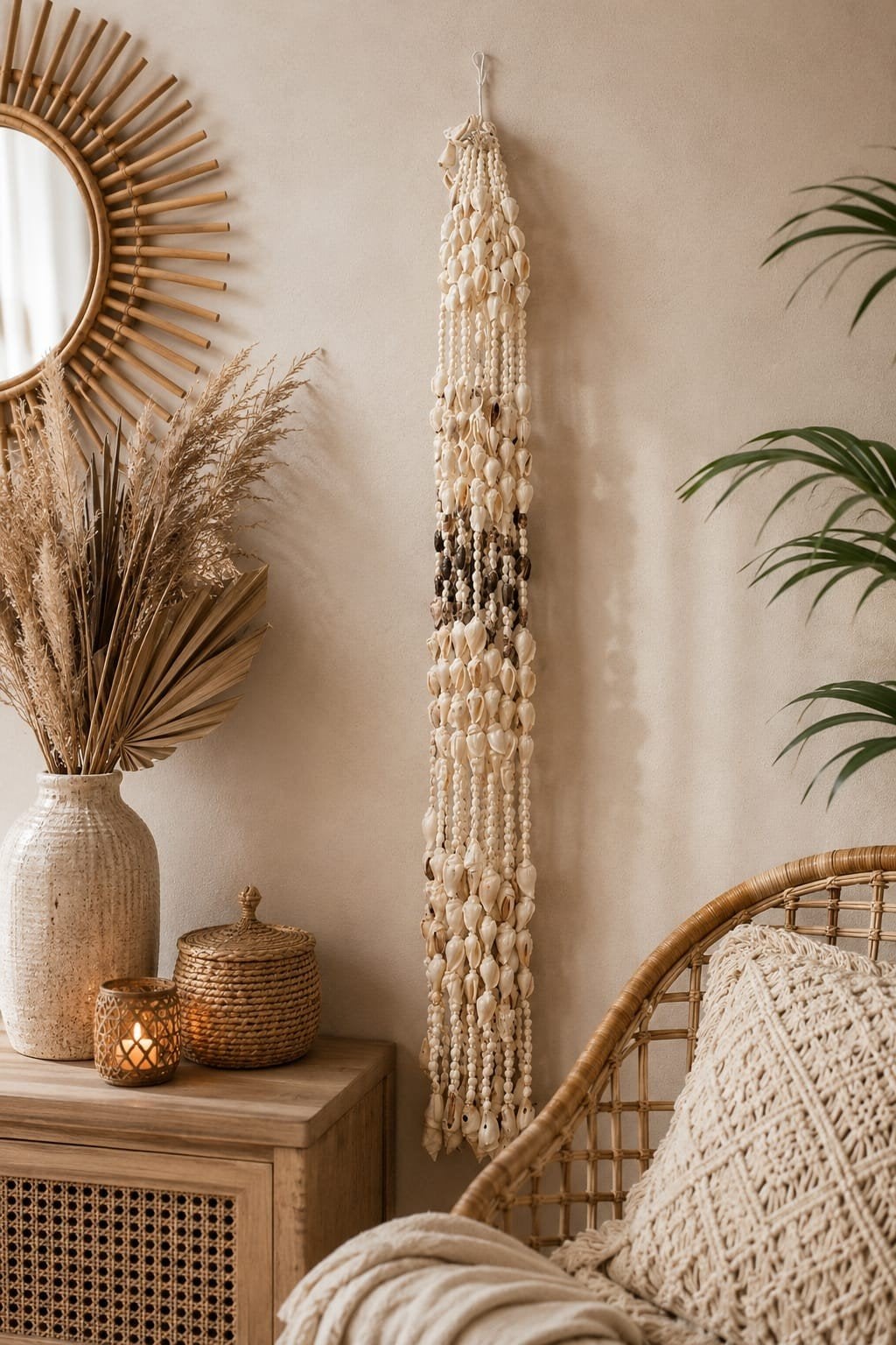 bali/ibiza stijl schelpenhanger Gordon, Nieuw, Ophalen of Verzenden, Nvt, Nvt