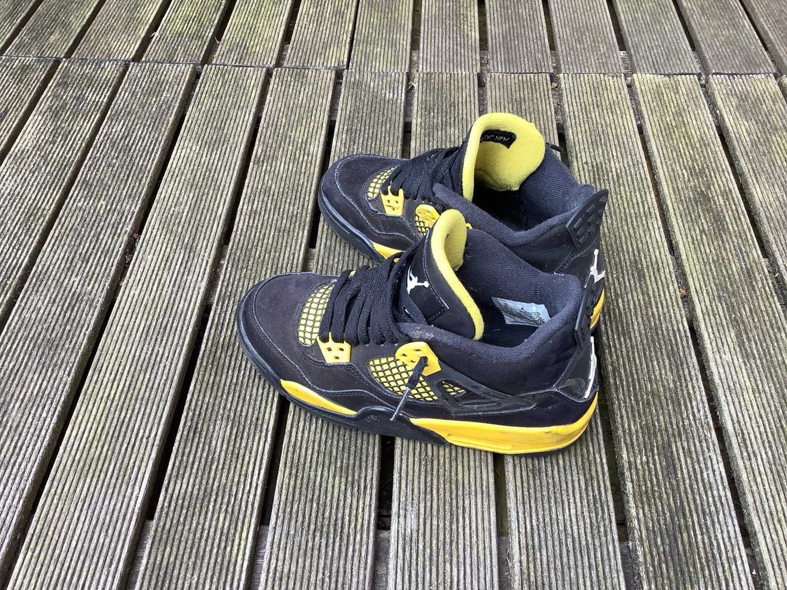 Air Jordan 4 Retro 'Thunder' (2012) - Maat 36, Ophalen, Gedragen, Sneakers of Gympen