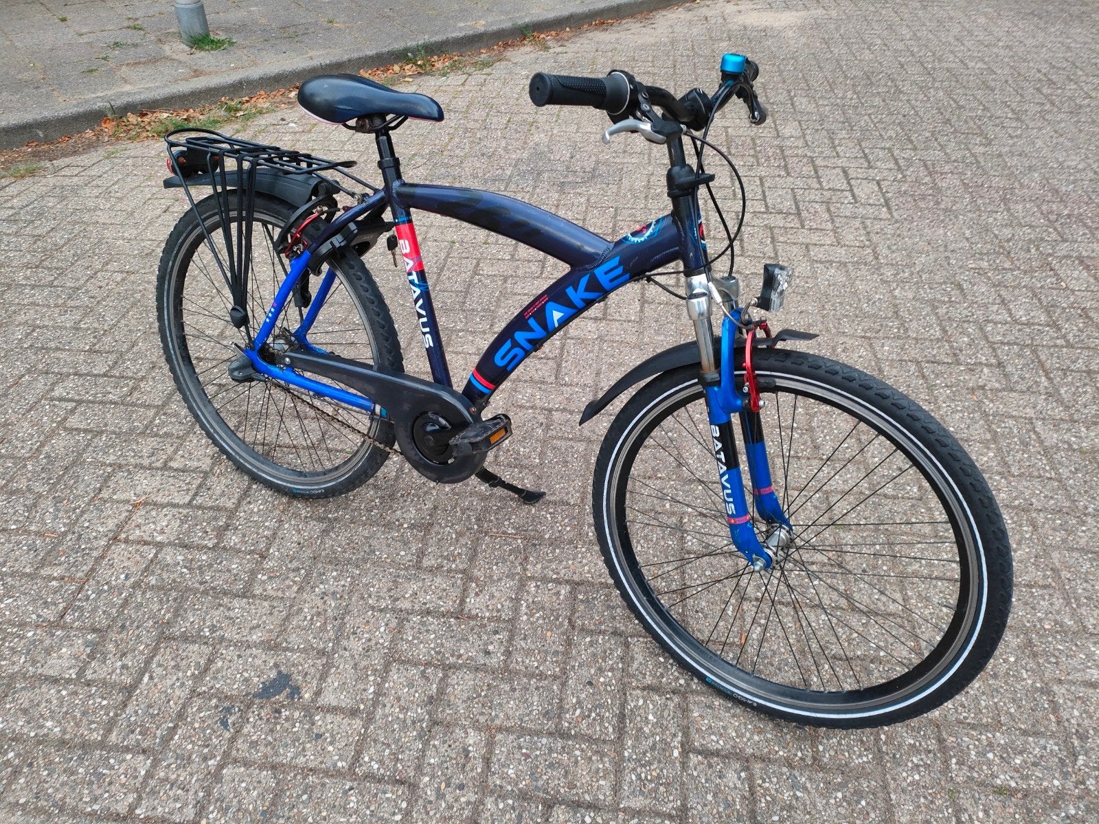 Batavus snake fiets 26 inch met 3 versnelling, 26 inch of meer, Terugtraprem, Versnellingen, Ophalen of Verzenden
