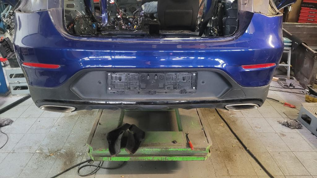 Mercedes glc c253 complete achterbumper OEM, Ophalen, Gebruikt, Mercedes-Benz, Bumper