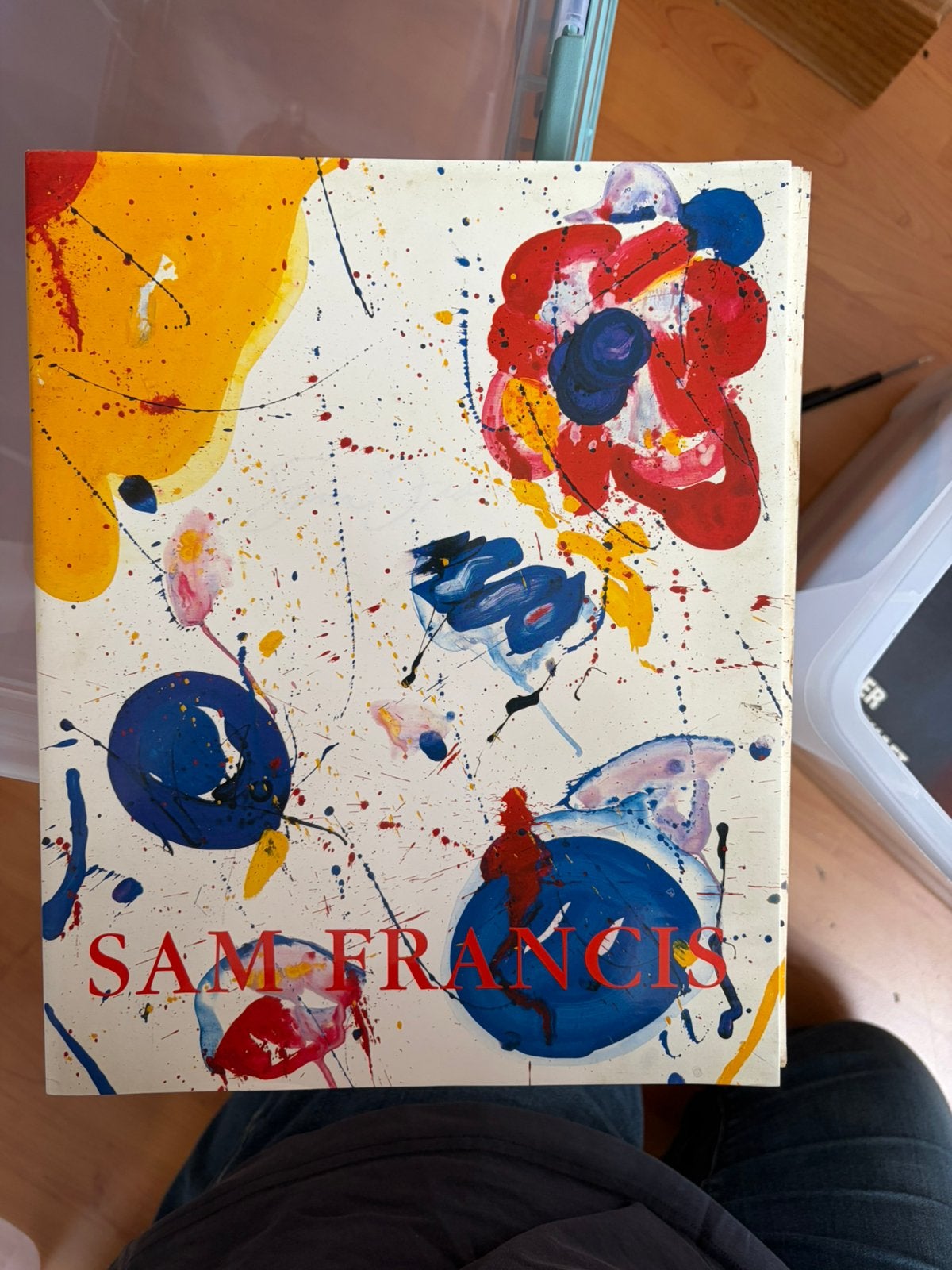 Kunstcatalogus Sam Francis - Gallery Delaive Amsterdam, Ophalen of Verzenden