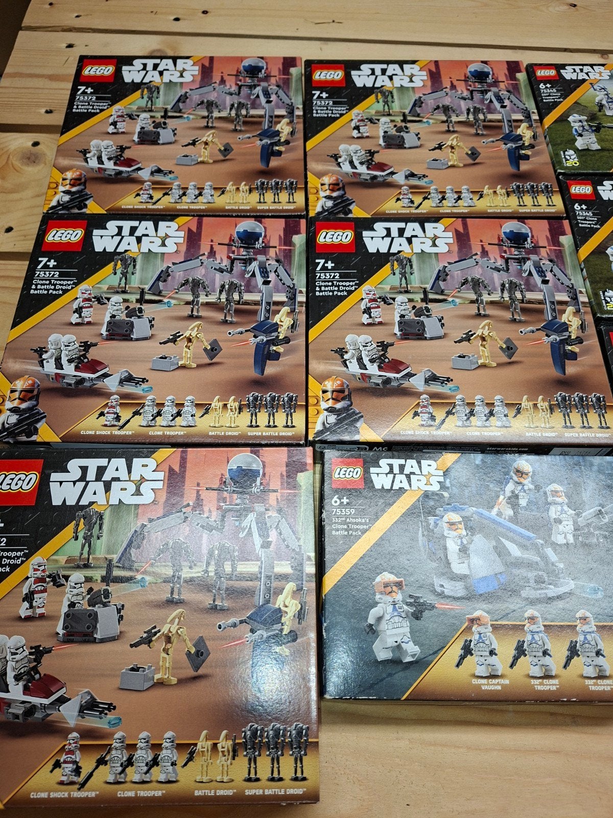 Lego Star Wars nieuw 9 doosjes, Ophalen of Verzenden, Nieuw, Lego, Star Wars