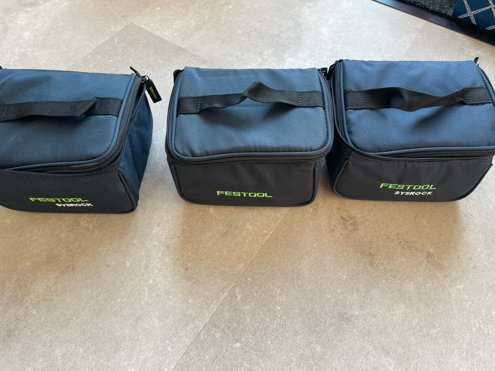 3x festool tas pouch sysrock radio syslite lamp, Ophalen of Verzenden, Nieuw